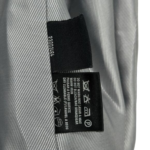 Laurel by Escada Double Breasted Car Coat Wool Angora Women 40 M Grey Tailored - Picture 9 of 12